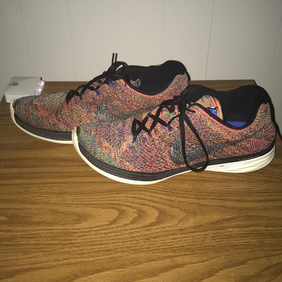 Nike Flyknit Lunar Mulitcolor, size 11 men’s - Picture 2 of 8